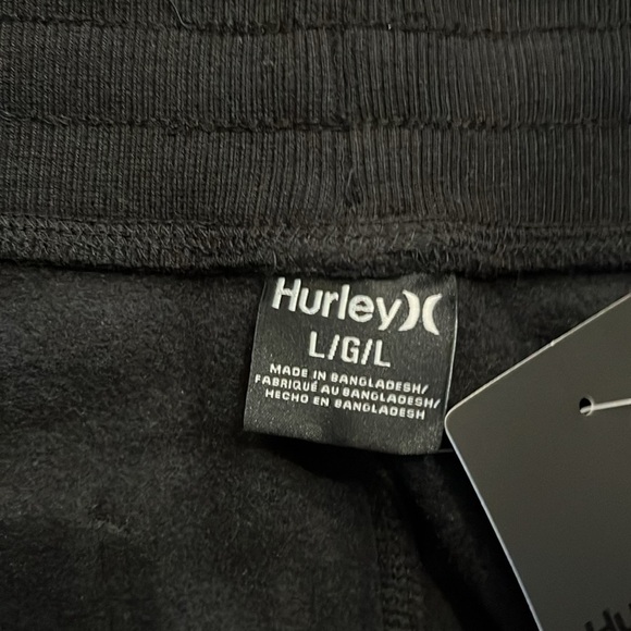 Hurley Men’s Fleece Relaxed Fit Joggers - Picture 2 of 8